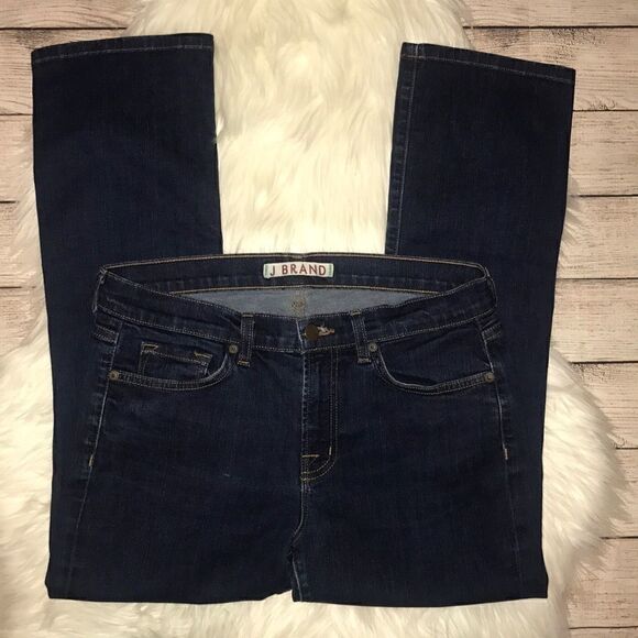 J Brand Gigi Flare Cropped Denim Jeans - Picture 2 of 7